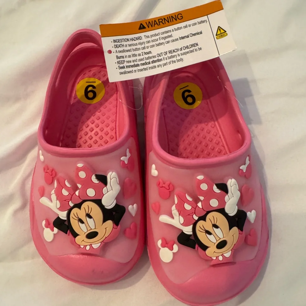 Disney Pink Minnie Mouse Kids Slides